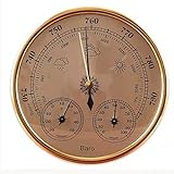 JINYISI Barometer, Barometer für Zuhause, Barometer-Wetterstation, Aneroid-Barometer, Heimdekoration und Außendekoration
