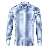 Generisch Hemden für Herren Langarm-Hemd Casual Regular Fit Sommerhemd Herren Freizeithemd Anzug Hemden Bügelleichtes Hochzeit Atmungsaktiv Hemd mit für Oktob