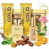 Parfüm Herren Geschenk Set, Männer Geschenksets mit Eau de Parfum,Duschgel und After Shave Balsam,Reisegrößen Herrenparfüm, Lang anhaltender Duft,Ein Duft für Jeden Tag
