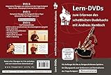 Lern-DVDs Dudelsack - Übungen und Lieder (rot),3 DVDs: Übungen und Lieder für den schottischen Dudelsack. Die Noten aller Übungen zum Download. Wichtige Übungen und die ersten Lieder. PAL.DE [VHS]