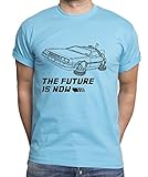 Sambosa DMC-12 Zurück in die Zukunft Back to The Future T-Shirt Herren