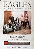 Eagles - World Tour, Köln 2019 » Konzertplakat/Premium Poster | Live Konzert Veranstaltung | DIN A1 «