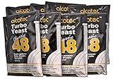 8 x AlcoTec Turbohefe Classic 48h 20% Alkohol innerhalb von 5 Tag