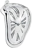 St. Leonhard Verlaufende Uhr: Originelle Regal-Uhr mit kunstvollem Surrealismus-Design (Regaluhr)