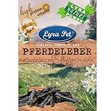 Lyra Pet® 1 kg Pferdeleber naturbelassen & luftgetrocknet Leckerli Kauartikel