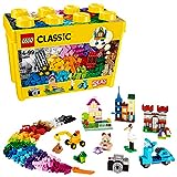 LEGO 10698 Classic Große Bausteine-Box, Spielzeugaufbewahrung, lustige, Bunte Spielzeug-Bausteine
