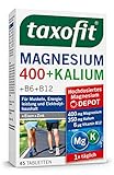 taxofit Magnesium 400 + Kalium, 45 Stück