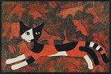 Salonloewe Fußmatte Rosina Wachtmeister Danza Delle Foglie- Waschbare Schmutzfangmatte in 50 x 75 cm - geeignet als Sauberlauf & Eingang
