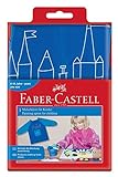 Faber-Castell 201203 - Kinder Malschürze, blau, Einheitsgröße, 1 Stück