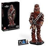 LEGO 75371 Star Wars Chewbacca, Wookie-Figur zum Sammeln, Bogenspanner, Minifigur und Infotafel, Die Rückkehr der Jedi-Ritter, Modell-Bausatz für Erwachsene, kreatives Geschenk für Männer und Frauen