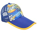 Entatial Ballkappe, leichte, strukturierte Frontplatte, Einheitsgröße, Herren-Mesh-Hüte für Damen für Freizeitkleidung zum Sonnenschutz für Herren(Blau)
