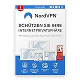 NordVPN 1-Jahres-Abonnement für 6 Geräte – digitale Sicherheitssoftware für ein sicheres und privates Interneterlebnis