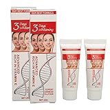 2 Stück Feuchtigkeitscreme für Jüngere Haut, Anti-Aging | Pflegende Gesichtscreme Zur Aufhellung von Flecken, Feuchtigkeitsspendend und Schnell Einziehend