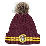 Cinereplicas - Harry Potter Mütze mit Bommel - Offiziel lizensiert - Gryffindor - Rot und Gelb