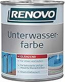 750ml RENOVO Schwimmbadfarbe lidoblau Unterwasserfarbe Schwimmbeckenfarbe Poolfarb