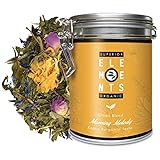 'Morning Melody' Mango Orange Bergamotte Grüner Tee Bio Lose, Aromatisierter Grüntee Dose 100 Gramm von alveus Premium Teas