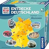 Kosmos 685249 was IST was Entdecke Deutschland, Schätze, Spielen, Quizzen, Geographiespiel für 2-4 Personen ab 8 Jahren, Deutschland Reisesp