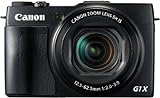 Canon PowerShot G1X Mark II Digitalkamera (12,8 MP, CMOS Sensor, 5-fach optischer Zoom, 1:2-3, 9, 24-mm Weitwinkel, Full-HD) schwarz