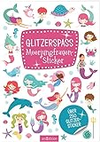 Glitzerspaß – Meerjungfrauen-Sticker: Über 250 Glitzersticker | Sticker mit Glitzereffekt