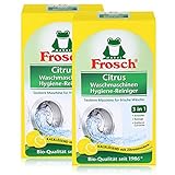 Frosch Citrus Waschmaschinen Hygiene-Reiniger 250g - Kalklösend (2er Pack)