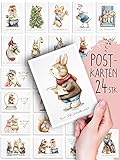 Weihnachtskarten 24 Stück Postkarten, Tierisch schön, Boho Deko, Design, Illustration, niedlich süße Weihnachtspostkarten, Weihnachten, Xmas, Set, Mix, Geschenk, Grußkarten, Geschenkk