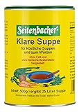 Seitenbacher Klare Suppe ohne Fett,2er Pack (2x 500 g)