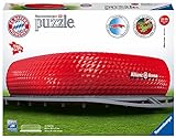Ravensburger 3D Puzzle 12526 - Allianz Arena - FC Bayern München Fanartikel, Stadion als 3D Puzzle für Erwachsene und Kinder ab 8 Jahren