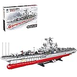 HENGTAI 92018 Warships World Schlachtschiff-Serie, die USS Minsk, militärische Schiffsmodellbausteine, Lego-kompatibler Spielzeugbaustein-Modellbausatz 2863 Stück