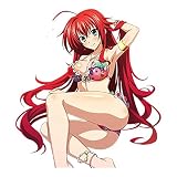 13 cm Uniform Mädchen Aufkleber 3D High School DxD Wasserdichter Autoaufkleber Rias Gremory Viny