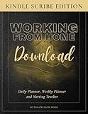 Working From Home Download (Kindle Scribe Only): Daily Planner, Weekly Planner and Meeting Tracker (English Edition)