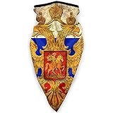 LINGF Russischer Adler Retro-Emblem-Flagge Staub- und winddichte Sportmaske für Herren und Damen, multifunktionale Reitsturmhaube