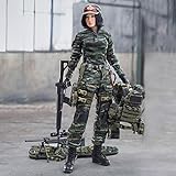 CT-Tribe Soldaten Figur, 1:6 30CM Soldaten Action Figur Weiblicher Scharfschützen-Soldat Modell Spielzeug, Militär Spielzeug Sammlung von Militärfans