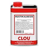CLOU Rustikalbeize Farbton Nr. 2948 weiß 1 Liter Verfärbung Holz Betonung Maserung Beize