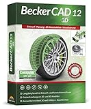 BeckerCAD 12 3D - CAD-Software und 3D-Zeichenprogramm für Architektur, Maschinenbau, Modellbau und Elektrotechnik - kompatibel mit AutoCAD - Programm für Windows 11, 10, 8, 7