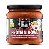 Little Lunch Bio Eintopf Protein Bowl | Linseneintopf, Bohneneintopf | 350ml | 100% Bio-Qualität | Vegan | Ohne zugesetzten Zucker | Laktosefrei | Keine künstlichen Zusätze | Ohne Geschmacksverstärker