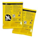 SWISSINNO Köder für Wespenfalle - Hergestellt aus Lebensmitteln ohne giftigen Chemikalien, umweltfreundlich, Abwehr, Mit Bienenschutz, Made in EU. 2er S