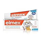 elmex Baby Zahnpasta, 1 x 50 ml - Zahncreme für Milchzähne, für Kinder von 0-2 Jahren , 50ml (1er Pack)