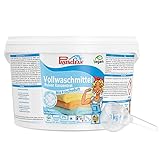 Pastaclean® Vollwaschmittel Pulver Konzentrat, Kraftvolles Waschmittel mit Frischeduft, Löst Flecken & Schmutz, Für Weißes und Buntes, 3 kg