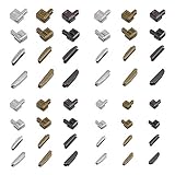 PH PandaHall 12 Sätze Metall Reißverschluss Verriegelung Schieberhalter 3 Farbe # 3# 5# 8# 10 Einführstift Reißverschluss Unterer Reißverschluss Stopper Für Metall Reißverschluss Rep