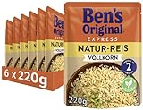 Ben's Original Express-Reis Naturreis, 6 Packungen (6 x 220g)