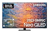 Samsung Neo QLED 4K QN95C 85 Zoll Fernseher (GQ85QN95CATXZG, Deutsches Modell), Neo Quantum HDR+, Infinity One Design, Neural Quantum Prozessor 4K, Smart TV [2023]