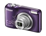'NIKON COOLPIX L27 Digitalkamera Compact 16,1 Megapixel, 2,7-Display Optischer Zoom 5 X violett