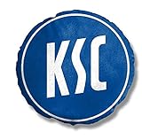 Karlsruher SC Kissen Nickikissen Dekokissen Logo 3D KSC
