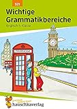 Wichtige Grammatikbereiche. Englisch 5. Klasse, A5-Heft: Übungs- und Trainingsbuch mit Lösungen für das 1. Englischjahr