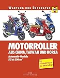 Motorroller aus China, Taiwan und Korea: Automatik-Modelle, 50 bis 200 ccm