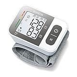 Sanitas SBC 15 Handgelenk-Blutdruckmessgerät, vollautomatische Blutdruck- und Pulsmessung, Warnfunktion bei möglichen Herzrhythmusstörungen