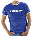 Coole-Fun-T-Shirts Herren Awesome ! T-Shirt Ringer How I MET Your Mother V1 royal, L