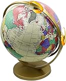 OBEST Kinderglobus Klassischer Globus Lehrmaterial Globen Pädagogische/geografische/Moderne Schreibtischdekoration - für Schule, Zuhause und Büro- Englische Karte