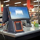 All-in-One-Registrierkasse mit integriertem Belegdrucker Kassensystem Touchscreen Einzelhändler POS-Software,