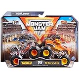 Monster Jam - Original Zweier-Pack mit Max-D und EL Toro Loco - authentischen Monster Trucks im Maßstab 1:64